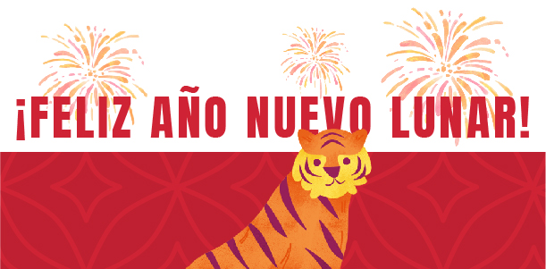 ¡Feliz año nuevo lunar! Las vacaciones del año nuevo...